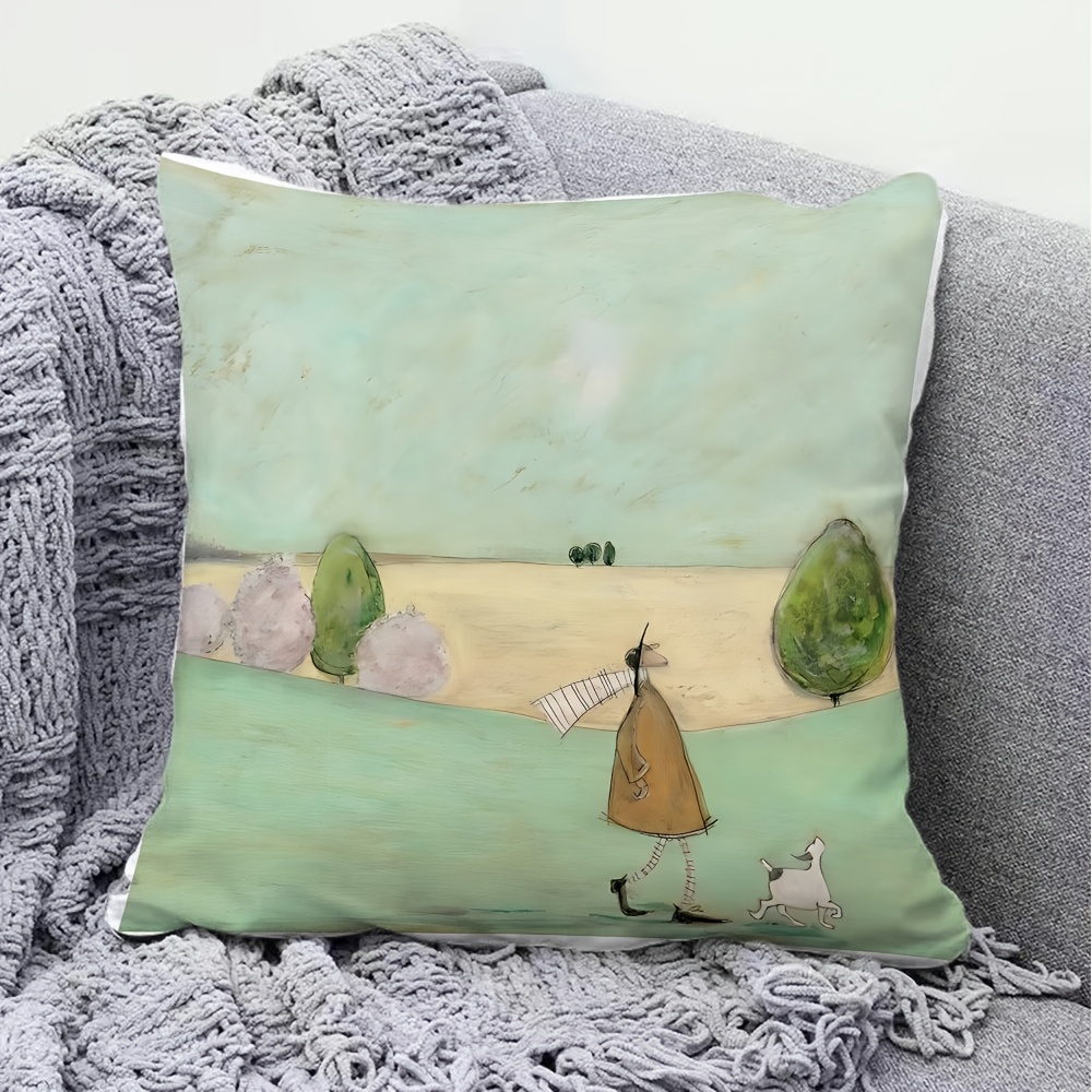 1pc Fashion Cartoon Printed Pi - Pillow Insert 18X18 review and price